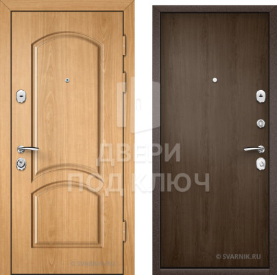 Утепленная входная дверь для квартиры ДПК-9802